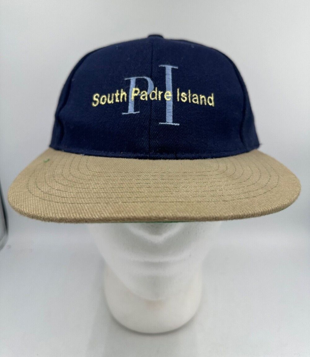 South Padre Island Hat Baseball Dad Cap Two Tone Vacation Beach Texas